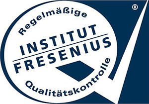 [Translate to English (Malaysia):] Logo of the independent German Fresenius Institute