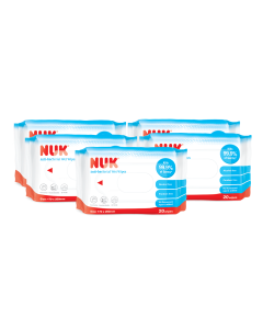 NUK Antibacterial Wet Wipes 20's x 5
