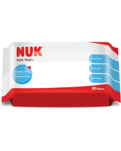 NUK Paraben Free Baby Wipes 80's