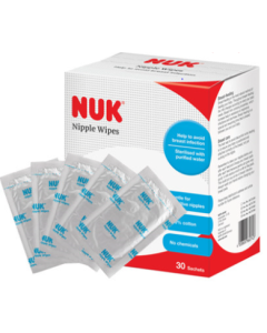 NUK Nipple Wipes 30's