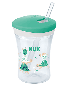 NUK Action Cup 230ml with drinking straw