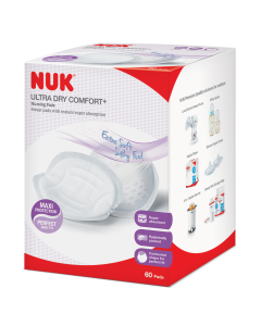 NUK Ultra Dry Silky Feel Breast Pads 60's